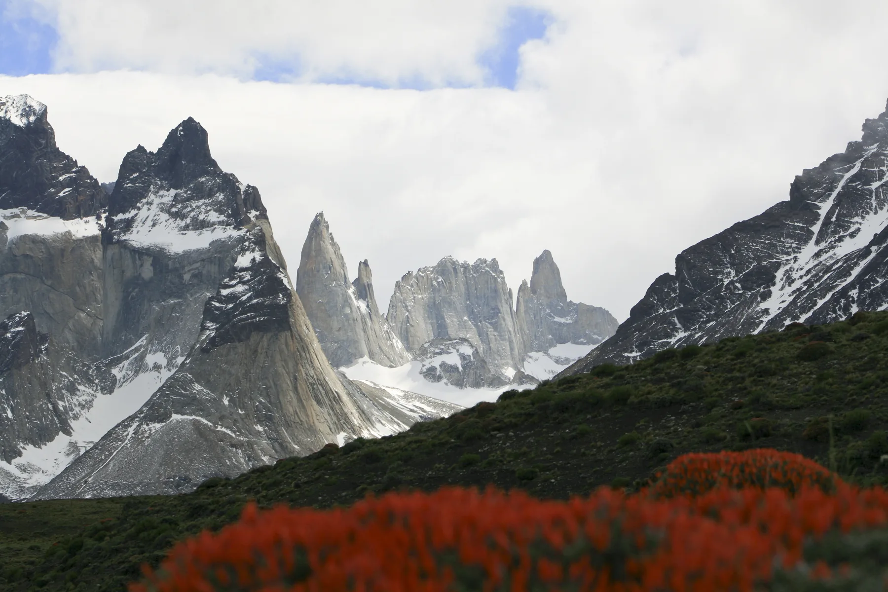 Cuernos y Torres del Paine, fotografía de 2009